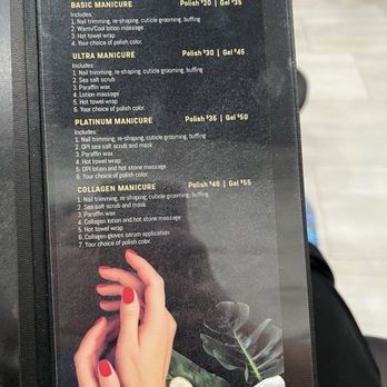 Get Nailed Salon - Here is what I see for pricing on yelp today - Nail Salons Near Me - Roseville, California