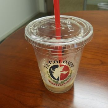 La Colombe - My almost-finished iced latte! - Coffee & Tea Near Me - Washington, DC, District of Columbia La Colombe - My almost-finished iced latte! - Coffee & Tea Near Me - Washington, DC, District of Columbia