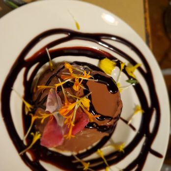 La Bartola - Chocolate Panna cotta - Tapas Bars Near Me - Seville, SE