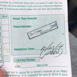 Patience Driving School - PASSED OCTOBER 23RD!
