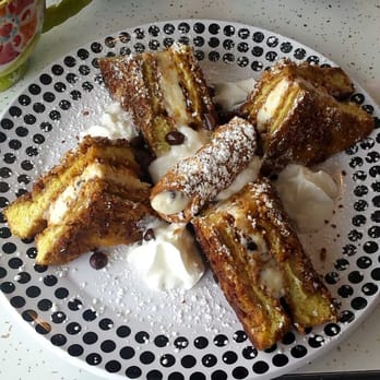 Crazy Beans - Special: canoli stuffed french toast (no filter!) - Breakfast & Brunch Near Me - Stony Brook, New York Crazy Beans - Special: canoli stuffed french toast (no filter!) - Breakfast & Brunch Near Me - Stony Brook, New York