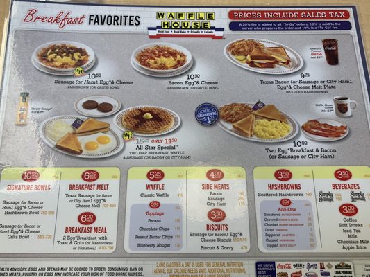 Menu photo 2 Waffle House Gulf Shores, AL