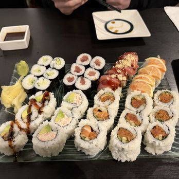 One Piece Sushi - Top left: Kappa Maki (6 Pieces) Top left (2): Tekka Maki (6 Pieces) - Japanese Near Me - Millbrae, California