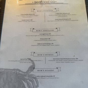 Latitude Seafood - Mother day menu - Seafood Near Me - Midlothian, Virginia