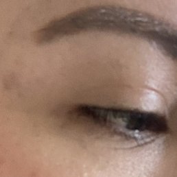 Eyelashes aren't lifted t all