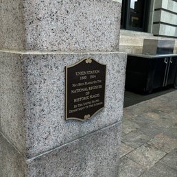 Plaque on wall