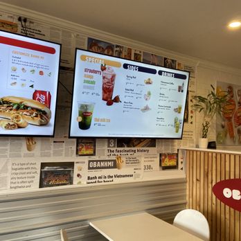 Obanhmi - Menu - Sandwiches Near Me - Langley City, British Columbia