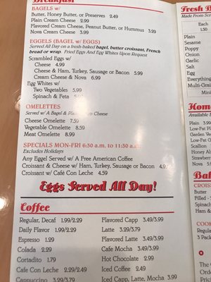 Menu photo 5 Outrageous Bagel Company Miami, FL Menu photo 5 Outrageous Bagel Company Miami, FL