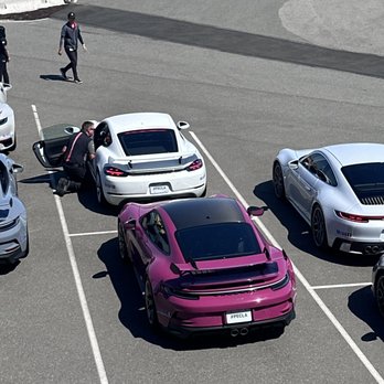 Porsche Experience Center Los Angeles - The two Porsches that my son got to drive. - Racing Experience Near Me - Carson, California Porsche Experience Center Los Angeles - The two Porsches that my son got to drive. - Racing Experience Near Me - Carson, California