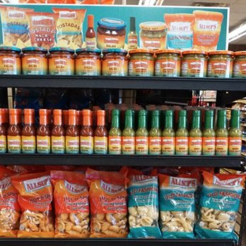 Allsup's Convenience Store - a grocery store shelf with snacks and condiments - Convenience Stores Near Me - Ruidoso, New Mexico