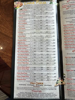 Menu photo 2 Luna Pizza Kitchen Columbus, OH
