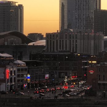 Nissan Stadium - Beautiful view of Broadway as the sun sets on Tennessee in the the Music City Bowl. - Stadiums & Arenas Near Me - Nashville, Tennessee Nissan Stadium - Beautiful view of Broadway as the sun sets on Tennessee in the the Music City Bowl. - Stadiums & Arenas Near Me - Nashville, Tennessee