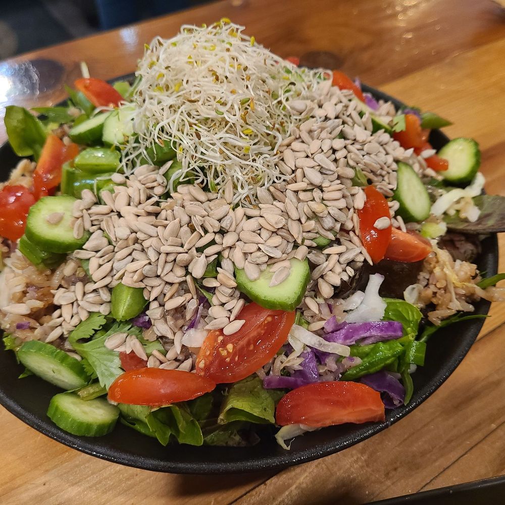 The Blue Owl - Fried Rice Salad - Asian Fusion Near Me - Santa Barbara, California The Blue Owl - Fried Rice Salad - Asian Fusion Near Me - Santa Barbara, California