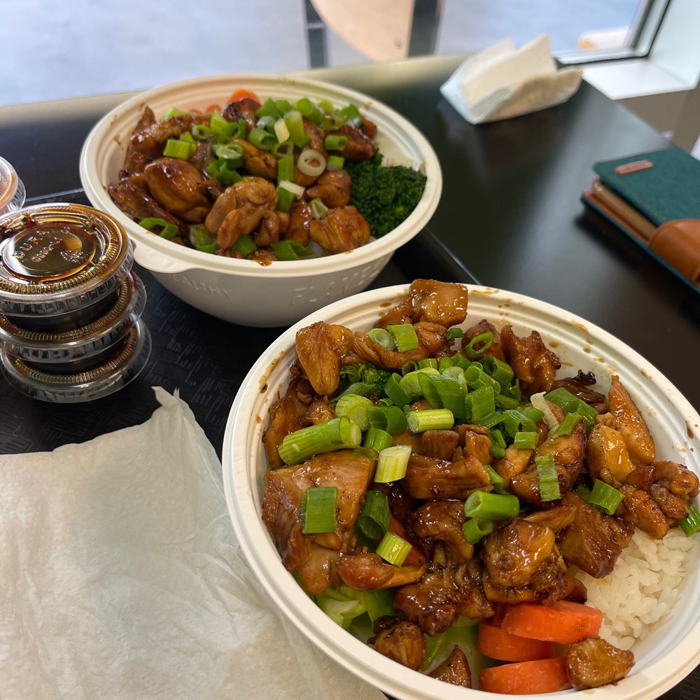 Flame Broiler - Chicken Bowl - New American Near Me - Fullerton, California