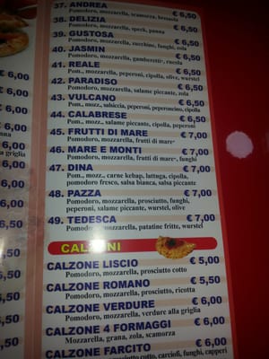 Menu photo 4 Pizza Amici Milan, MI