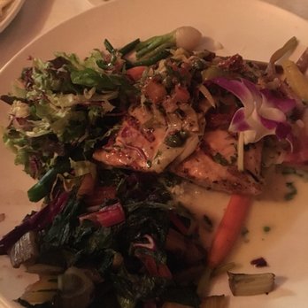 Wild Garlic Grill - Grilled salmon with risotto..... it was so yummy - French Near Me - Tucson, Arizona Wild Garlic Grill - Grilled salmon with risotto..... it was so yummy - French Near Me - Tucson, Arizona