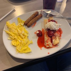 Perkins American Food - The crepes here are a joke, but over all would recommend