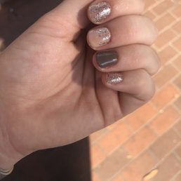 Friday right after nails got done. They looked great-felt a bit brittle but they did what I asked!(After fighting it every step of the way) Friday right after nails got done. They looked great-felt a bit brittle but they did what I asked!(After fighting it every step of the way)