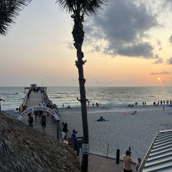 Sharky's On the Pier - Up top dining view - Seafood Near Me - Venice, Florida