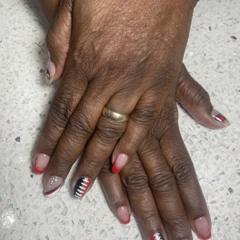 Nail Care and Spa - Black and red simple - Nail Salons Near Me - Mesa, Arizona Nail Care and Spa - Black and red simple - Nail Salons Near Me - Mesa, Arizona