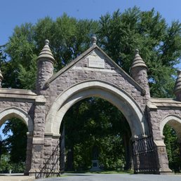 Exterior outside entrance of Easton Cemetery - Easton, Pennsylvania Exterior outside entrance of Easton Cemetery - Easton, Pennsylvania