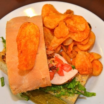 Restaurant 301 - Turkey club on foccacia with house made chips - Breakfast & Brunch Near Me - Duluth, Minnesota