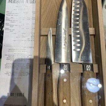 American Rag Cie - Jean Dubost chef knife set - Women's Clothing Near Me - Los Angeles, California