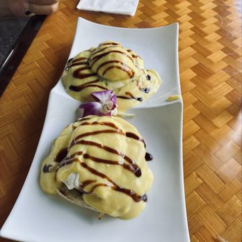 Kiahuna Sunrise Cafe - Caprese Benedict - Coffee & Tea Near Me - Koloa, Hawaii