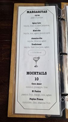 Menu photo 7 Selva Long Beach, CA