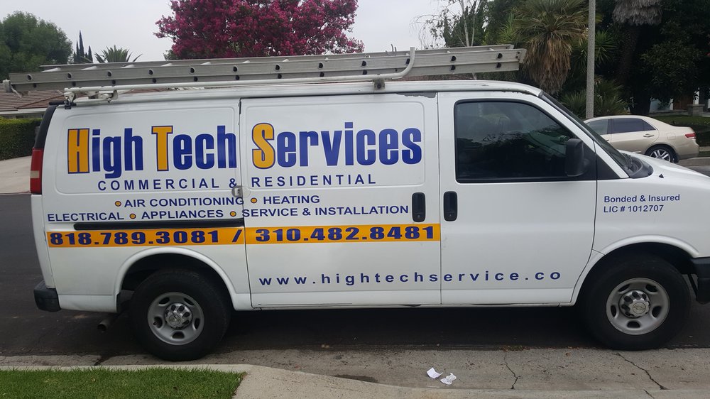 Slide of High Tech Services