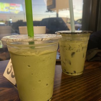 The Bloom Coffee Roasters - Matcha Smoothie w/ Boba - Coffee & Tea Near Me - Killeen, Texas The Bloom Coffee Roasters - Matcha Smoothie w/ Boba - Coffee & Tea Near Me - Killeen, Texas