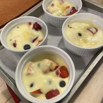 Sur La Table - Desert ready for oven - Cooking Classes Near Me - Boca Raton, Florida