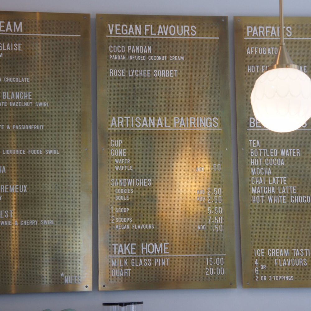 La Glace - Menu - Ice Cream & Frozen Yogurt Near Me - Vancouver, British Columbia