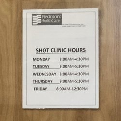 Frank Lichtenberger, MD - Allergy Shot Clinic Hours