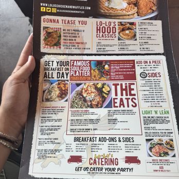 Lo-Lo's Chicken & Waffles - Menu - Southern Near Me - Phoenix, Arizona