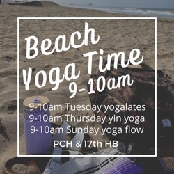 We offe donation based yoga 3 mornings a week.