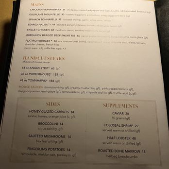 The Flatiron Room - NoMad - Menu November 2024 - Jazz & Blues Near Me - New York, New York