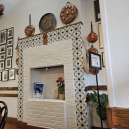 Inside restaurant