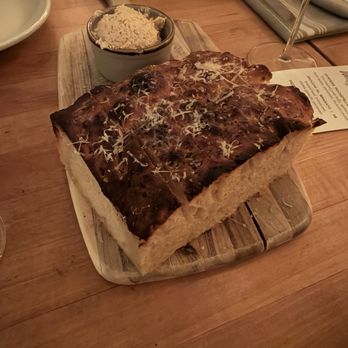 Indaco - in house made Focaccia with brown sugar butter - Italian Near Me - Charlotte, North Carolina