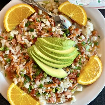 Jaime's Mexican Restaurant - Ceviche de Pescado - Don't recommend. Bland/boring dish (wasn't horrible however.) $21.50 for this quality isn't worth the money. - Mexican Near Me - Denver, Colorado Jaime's Mexican Restaurant - Ceviche de Pescado - Don't recommend. Bland/boring dish (wasn't horrible however.) $21.50 for this quality isn't worth the money. - Mexican Near Me - Denver, Colorado