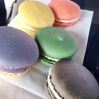 Van's Bakery - Jasmine, Yuzu, taro, Irish cream and cookies and cream macarons. Jasmine = least favorite - Bakeries Near Me - San Jose, California