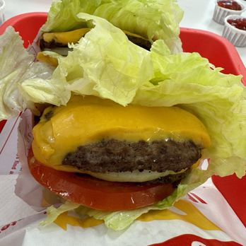 In-N-Out Burger - Double-Double, Protein Style + Onion - Burgers Near Me - Keizer, Oregon In-N-Out Burger - Double-Double, Protein Style + Onion - Burgers Near Me - Keizer, Oregon