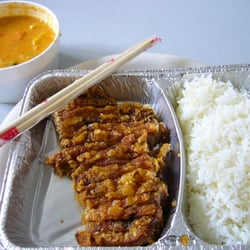 Thai Gourmet - Nr. 55 "Knusprige Thailand-Ente" mit Kokosmilch, Gemüse und rotem Thai-Curry zum Mitnehmen. Sieht einfach aus - aber die Sauce