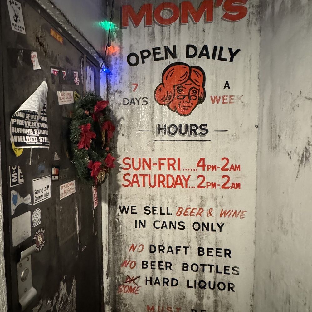 Mom's Basement - entrance - Bars Near Me - Birmingham, Alabama