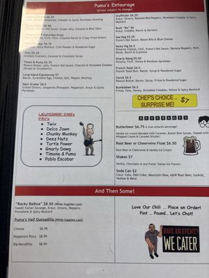 Menu photo 2 Puma’s North Charleston, SC Menu photo 2 Puma’s North Charleston, SC