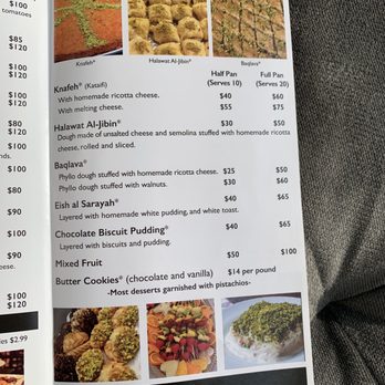 Alrayes Catering - Menu page 3 - Caterers Near Me - Willowbrook,, Illinois