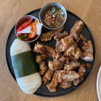 Sense of Thai - Deep Fried Pork Belly - Thai Near Me - Chantilly, Virginia Sense of Thai - Deep Fried Pork Belly - Thai Near Me - Chantilly, Virginia