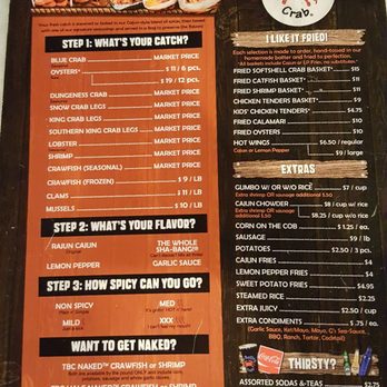 The Boiling Crab - menu. that's it. - Cajun/Creole Near Me - Burbank, California The Boiling Crab - menu. that's it. - Cajun/Creole Near Me - Burbank, California