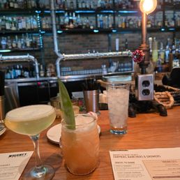 Bar seats were great!! I had a fantastic Pineapple Mimosa!! &. Guava Gimblet!