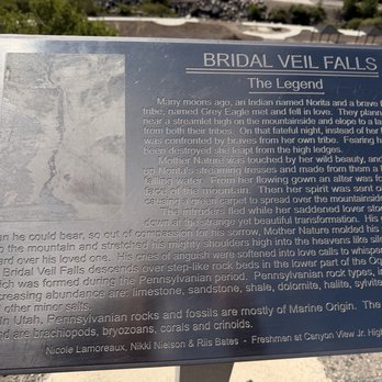 Bridal Veil Falls - Story behind the making of the waterfall - Hiking Near Me - Provo, Utah